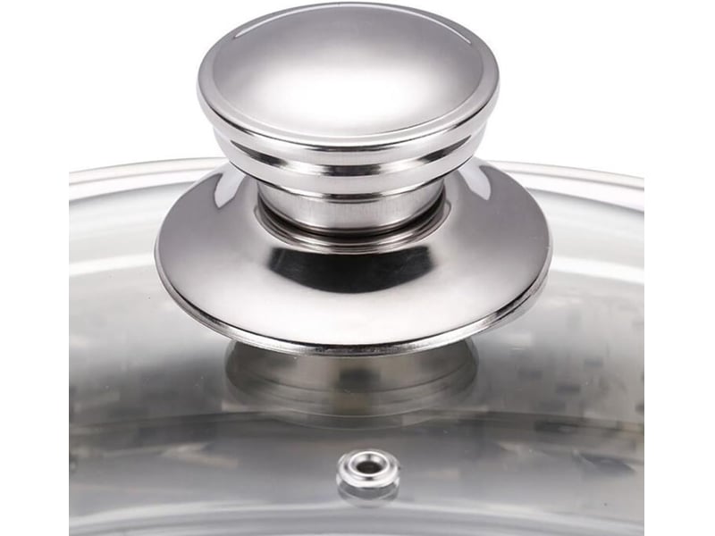 Boutons de couvercle de casserole 4 pièces en acier inoxydable, poignées universelles, faciles à installer, adaptées cuisine familiale none - Conforama E