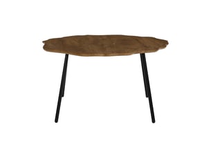 Table basse coloris marron THE HOME DECO FACTORY - 79.5 cmx75.5 cm