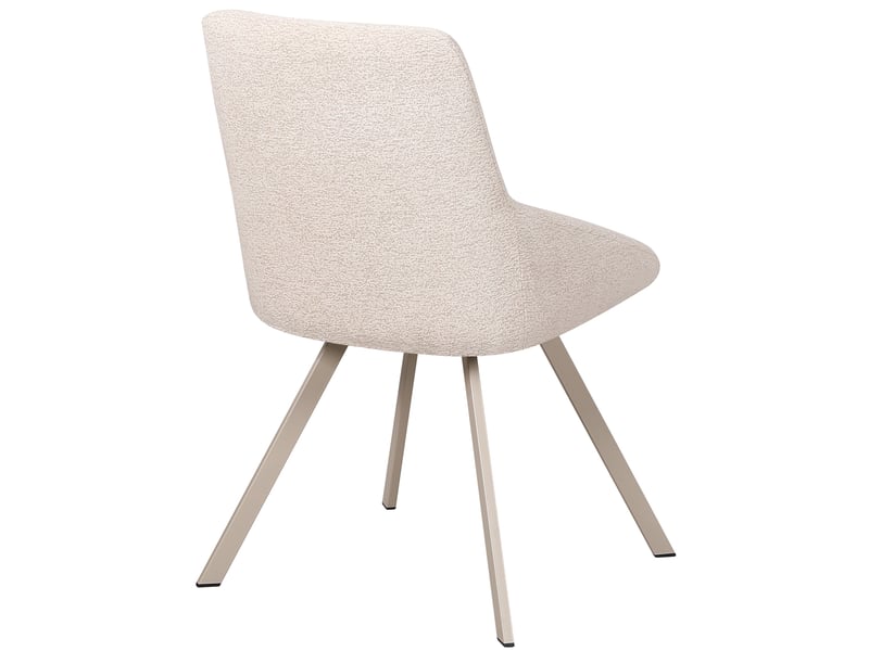  Selsey yanii - chaise pivotante - 50 cm - chenille beige clair Yanii - Conforama E