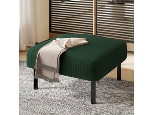 Pouf / repose pied <strong></strong> <strong></strong> vert