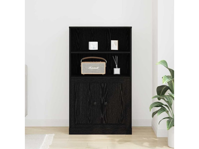  Buffet - highboard chêne noir 60 x 35.5 x 103.5 cm bois d'ingénierie  - Conforama D