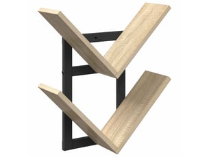 Étagère flottante, étagère murale chêne sonoma 43 x 15 x 47 cm cf42299