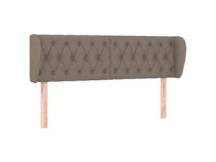 Tete de lit A poser largeur 163 cm   taupe