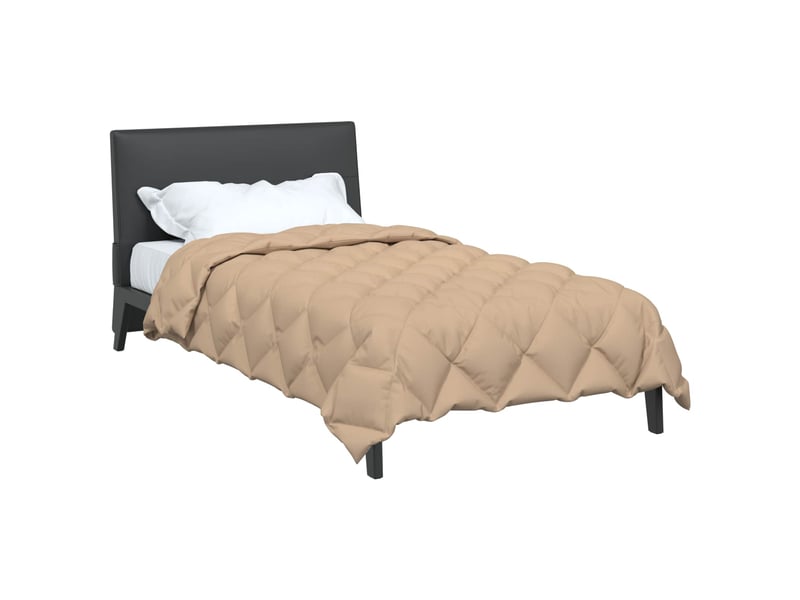 Duvet d'hiver - couette 135 x 220 cm 450 gsm microfibre (100% polyester) - Conforama C