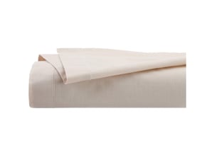 Drap plat en percale de coton confort