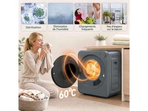 Seche linge BLK - Evacuation 4 kg largeur 44 cm