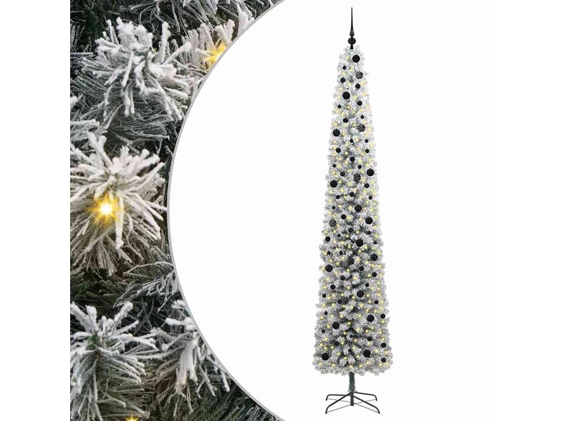  Sapin de noël - arbre de noël artificiel vert 300 cm pvc et acier et plastique  - Conforama A