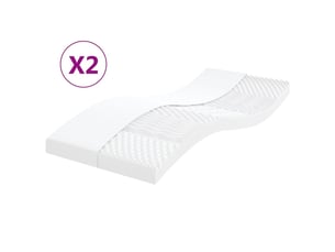 Matelas 80x200 cm <strong></strong>  <strong></strong> Mousse soutien Medium épaisseur 5 cm