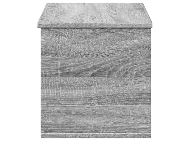  Boîte de rangement, coffre de rangement sonoma gris 90x35x35 cm bois d'ingénierie  - Conforama E