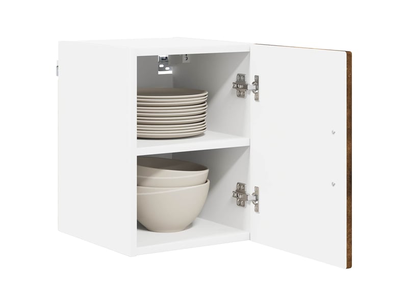 Armoire de cuisine chêne fumé 30x31x40cm bois d'ingénierie shl3841 - Conforama C