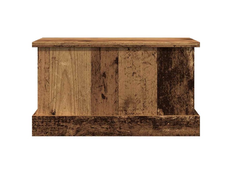  Boîtes de rangement vieux bois 30x50x28 cm bois d'ingénierie  - Conforama D
