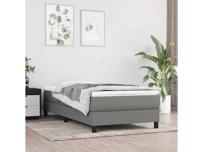  Matelas à ressorts, matelas de confort ensachés moyen 120x190 cm gris  - Conforama B