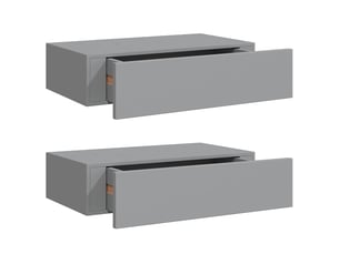 Etagère 40 cm coloris gris  