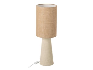Lampe à poser en fibre de verre ava 65cm naturel
