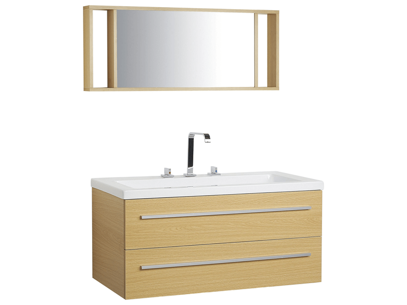  Ensemble de meubles de salle de bain almeria beige  - Conforama A