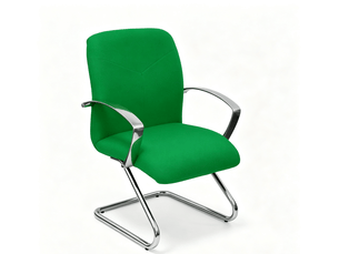 Fauteuil de réception caudete piqueras y crespo  green 61 x 85 cm vert - tissu avec accoudoirs fixes