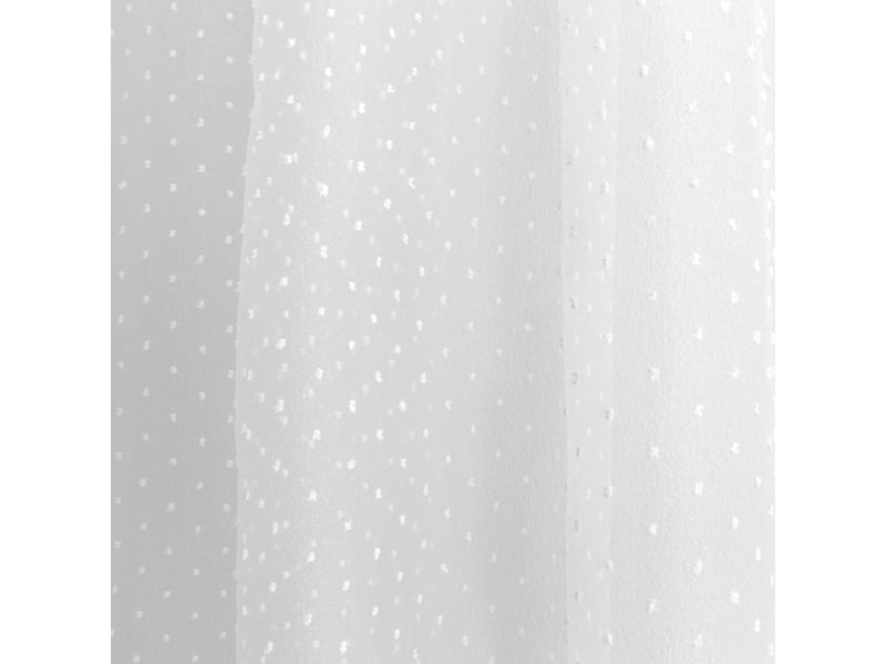  Voilages fenêtres, à œillets, blanc, 140x240cm, lot de 2, plumetis, collection lolita, cmadeco - blanc LOT2-H70807BCV140240 - Conforama D