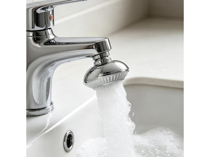 Aérateur plateau rotatif anti-éclaboussures, pièce rechange pour propriétaires, locataires, plombiers, salle bain  - Conforama C
