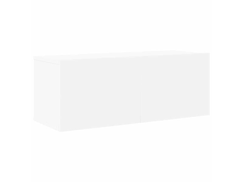  Ensemble de meubles tv 4 pcs blanc bois d'ingénierie shl15978  - Conforama E