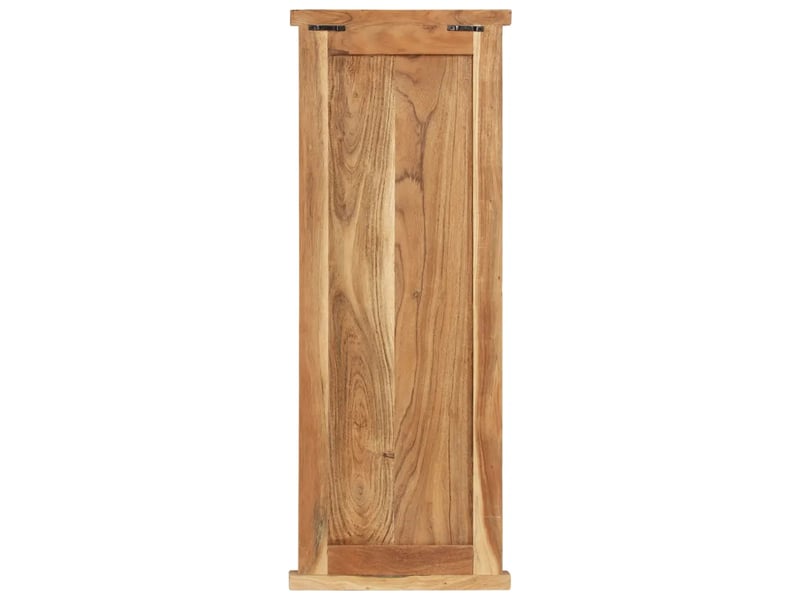  Lot de 2 porte-manteaux muraux vintage style antique 38 x 100 cm avec crochets en bois acacia 02_0046940  - Conforama E