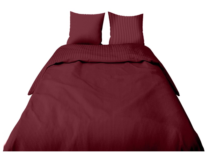 Parure de lit Housse+ 2 taies 240x260 cm SATINA - Conforama B