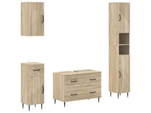 Ensemble de 4 pièces d'armoires de salle de bain haarlem cf63259