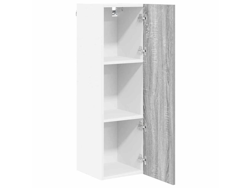 Meuble de rangement, armoire suspendue gris sonoma 30x31x100cm - Conforama E