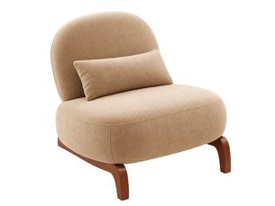Fauteuil fixe MAISONORA  Tissu beige
