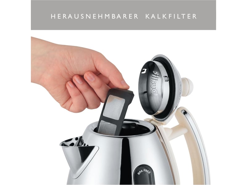  Dualit - bouilloire sans fil 1.5l 3000w crème  72023 - lite jug 72023 - Conforama D