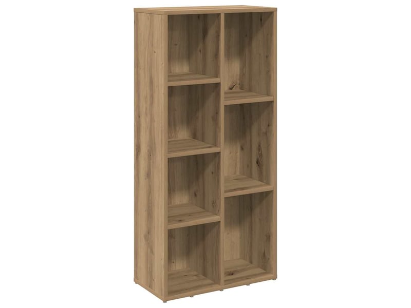  Bibliothèque, étagère de rangement chêne artisanal 50x25x104 cm  - Conforama A