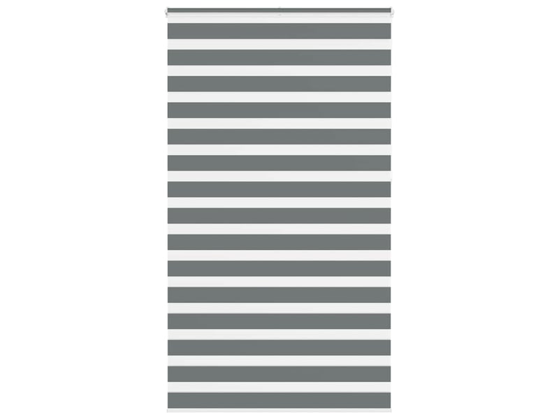  Store zèbre, store de fenêtre gris foncé largeur du tissu 120,9 cm polyester cf48557  - Conforama B