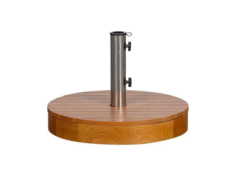  Pied de parasol 49x49x37 cm en bois  - Conforama A