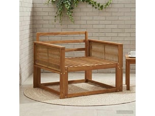 Vidaxl sofa de milieu extérieur naturel