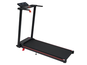 Tapis de course pliable 3 cv, 1-12 km/h, inclinaison 8 %, charge 120 kg