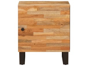 Table de chevet - cabinet de chevet - table de nuit marron 40 x 33 x 46 cm bois de mangue massif