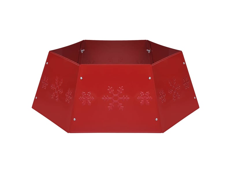  Jupe de sapin de noël rouge ø68x25 cm  - Conforama A