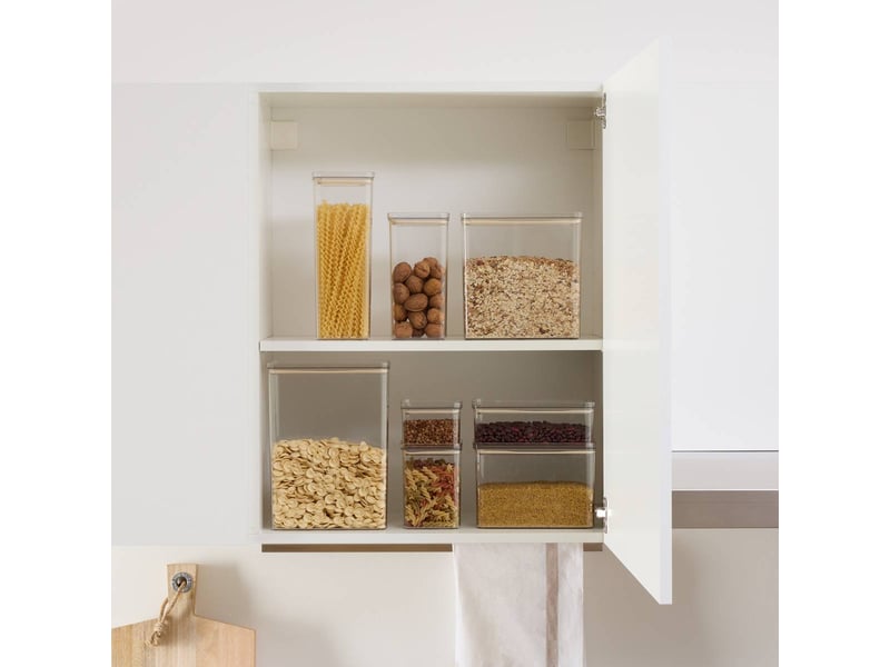  Boîte de conservation carrée eske 0,5l transparent ESKE - Conforama B