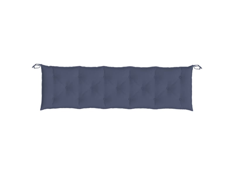  Coussin de banc de jardin, coussin d'assise bleu marine 180x50x7 cm tissu oxford cf52689  - Conforama A