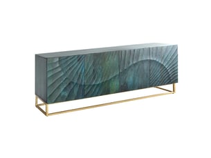 Buffet    <strong>MEUBLORAMA</strong> <strong></strong> - 177 cm coloris bleu 