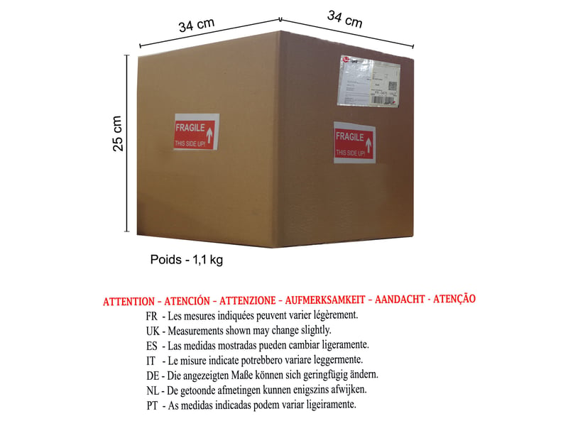  Suspension métal  globe brindisi or d37 cm 18792 - Conforama E