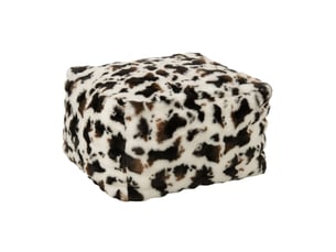 Pouf / repose pied PARIS PRIX  blanc