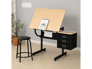 Bureau enfant 116 cm coloris noir