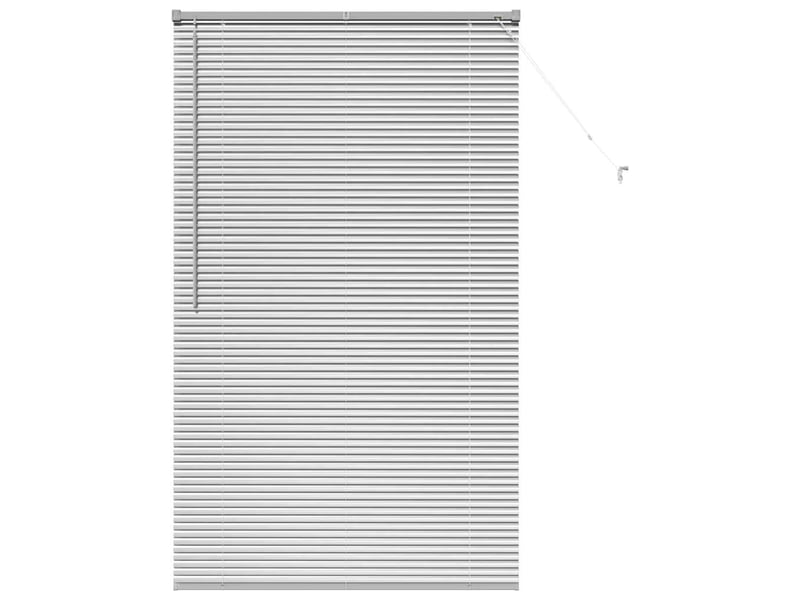  Store vénitien, store de fenêtre argenté 175 x 105 cm 25 mm aluminium cf47563  - Conforama A