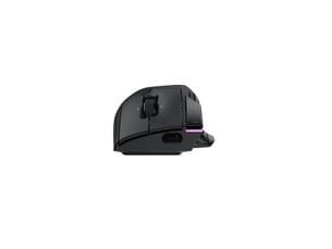 Souris gaming sans fil mc5 30k dpi rgb 8k faible latence capteur optique owleye 4d scroll switches optiques