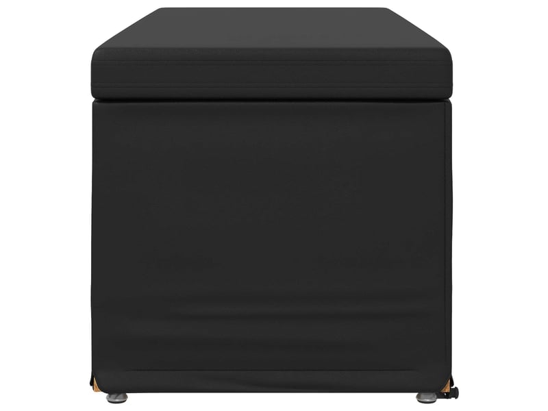  Tabouret bas, ottoman noir 101x41x40 cm  - Conforama E