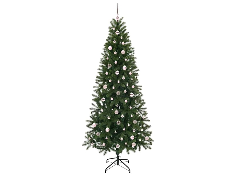 Sapin de noël artificiel, arbre de noël vert 240 cm pe et pvc shl7686 - Conforama D