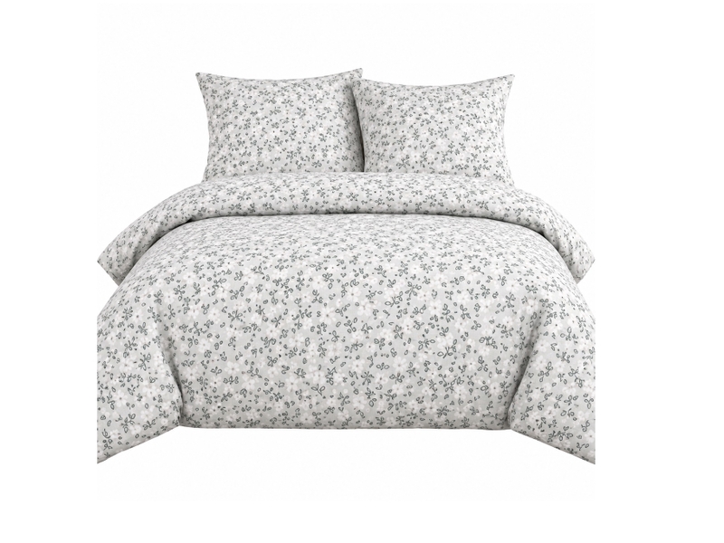  Parure de lit 240x260 cm gaze de coton édana PD23722 - Conforama A