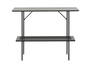 Console 0 tiroir(s) coloris bois foncé SELSEY Mogest - longueur 100 cm - 100 cm