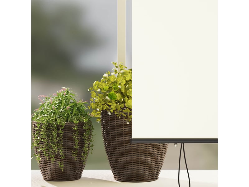Store enrouleur, store à rouleau crème 180 x 250 cm tissu et aluminium cf44960 - Conforama D