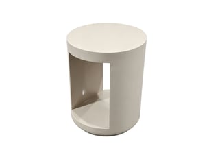 Table basse rond(e) coloris blanc <strong>GEESE HOME</strong> <strong></strong>
